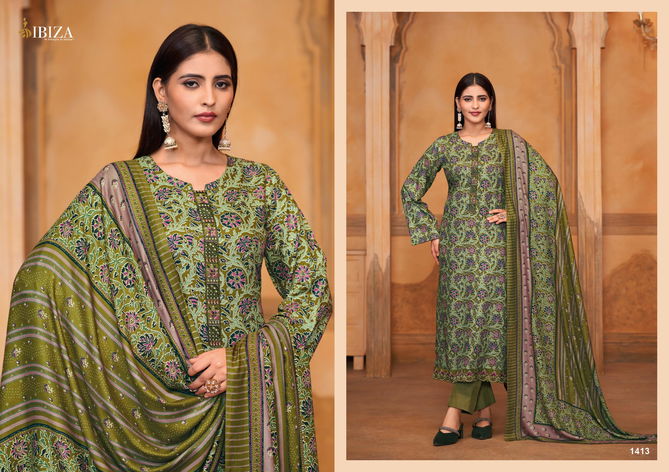 Gazab By Ibiza Viscose Pashmina Printed Dress Material Wholesale Shop In Surat